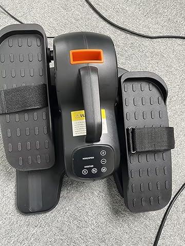 Under Desk Elliptical Machine, Model: JF-J-18, Orange