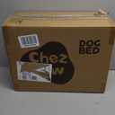 Washable Orthopedic Large Dog Bed - Removable Orthopedic Foam Dogs Beds with Bolsters Waterproof Large Dog Bed and Non-Slip Bottom Extra Large Dogs Beds Sofa (Dark Grey)