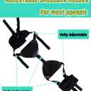 Gun Holster-Fits Compact to Large Handguns Concealed Carry Shoulder Holster with Magazine Pouch for Right and Left Hand Gun Accessories