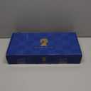 Luxury Large Metal & Acrylic Chess Set with Wooden Chess Board (17”) – Weighted Chess Pieces with 3.5” King, Foldable Tournament Chess Set for Adults and Kids, Professional Chess Game Set