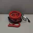 K&H Pet Products Stock Tank & Pond Heater, Ultimate Stock Tank Deicer w/ Cord Clip, Water Trough Heater for Horses, Cattle and Livestock, Full Cage, Floating, Submersible, Safety Listed - Red 750W