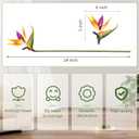Hanaive 20 Pcs Bird of Paradise Artificial Plant 24 Inches Hawaiian Tropical Flowers Fake Rubber Strelitzia Faux Flowers Bouquet for Home Garden Office Wedding Indoor Outside Party Decor DIY (Yellow)