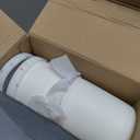 BALCI Ice Cream Containers - 2 Quart Ea. (Set of 2) - Premium Reusable Freezer Storage for Homemade Ice Cream Tub for Sorbet, Frozen Yogurt - Flexible Silicone Lids, Long Scoop - White With Sprinkles