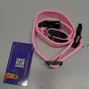 Super Bright LED Dog Collar - Fully Waterproof & Adjustable Glow Collar - USB-C Rechargeable for Night Walking, Safety - Flashing Lighted Collar for Dogs(Pink,L) (Large/X-Large (18.5" - 26.5"))