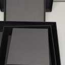 Giftilious Black Gift Boxes, a Set of 5 Gift Boxes with Lids for Presents, Pre-Wrapped Boxes for Gifts, Sturdy Present Box for Birthdays, Weddings, Anniversaries, Festivals or Special Celebration