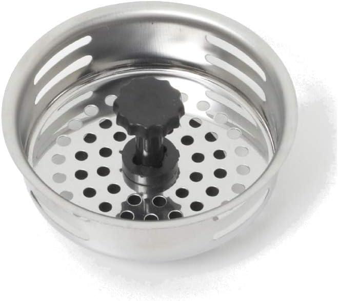 Farberware 5215798 Stainless Steel Kitchen Sink Strainer, Chrome