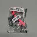 Vizpet LED Dog Collar, Light Up Dog Collar Adjustable USB Rechargeable Super Bright Safety Light Glowing Collars for Dogs (X-Large, Pink) (X-Large[22.83-27.55 inch])