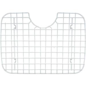 Better Houseware D-Shape Sink Protector Grid - White, 18 x 12.125