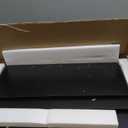 Mobile Laptop Stand Desk, Standing or Sitting Rolling Computer Cart with Tower Stand, Adjustable Height 27.5" to 47.2" Portable Laptop Table Home Office Computer Workstation, Locking Wheels (Black)