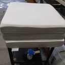 Kingfun Foldable Mattress 4 Inch Folding Mattress Tri-fold Gel Memory Foam Breathable with Storage Bag, Portable Floor Guest Bed Soft for Sleeping Camping, Gray, Single Size