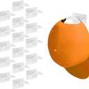 Adhesive Hat Hooks for Wall (16-Pack), Hat Hooks for Baseball Caps, Minimalist Hat Rack Design, No Drilling, Strong Hat Hangers, Hat Holder Organizer for Wall (White)