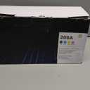 206A Toner Cartridges Compatible Replacement for HP Color Pro MFP M283fdw M283cdw M283fdn M282nw Pro M255dw Printer | W2110A W2111A W2112A W2113A 4-Pack