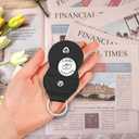 Yiflin Unique Gifts for Women,Men,Friend,Family - Birthday, Christmas, Valentine's Day Gifts - Pocket Hug Token with Keychain (Black)