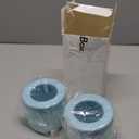 2 Pack Cylinder Ice Cube Mold Ice Trays, Silicone Ice Bucket, Portable Ice Cube Maker, Press-Type Easy-Release Ice Cup (Blue)