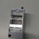 Waterproof Distribution Protection Box, ABS Plastic Breaker Electrical Box and Transparent Cover IP65, for Indoor Outdoor Wall Circuit Breaker (HT-2WAY) (HT-2WAY(2.4x3.7x4.9 IN))