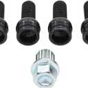 MOTOKU M14 x 1.5 Antitheft Wheel Bolts Lock Lug Nut with Key for VW Golf Jetta Beetle Passat Audi A3 A4 A5 A6 A8 TT S3 Q3 Q5 Q7