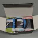 Airacker Athletic Quarter Socks with Cushion Running Ankle Socks for Men Women 6 Pairs (12-14, Mixedcolor)