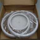 CANEOE Modern Led Ceiling Lights, Small Led Close to Ceiling Light Fixture,32W Round LED Ceiling Lamp for Bedroom Hallway Aisle Corridor Light Lighting (Cool White,6000K) (1 Pack,6000K)