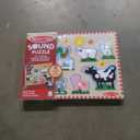 Melissa & Doug Farm Animals Sound Puzzle - Wooden Peg Puzzle with Sound Effects (8 pcs), Farm Animals