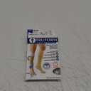 Truform 20-30 mmHg Compression Stockings for Men and Women, Knee High Length, Open Toe, Gray, Large (Large (1 Pair))