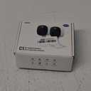 2K Cameras for Home Security-Outdoor/Indoor Camera for Dog/Cat/Pet/Nanny/Baby, Color Night Vision, White Light, Siren, 24/7 SD Recordings, Works with Alexa/Google Home, C1 (C1-White-2pack-2.4G)