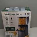 Juicer Machines, 3-in-1 Cold Press Juicer with 6.5" Extra Large Chute, 100oz Large Capacity, AC Motor, Makes Juice, Nut Milk & Sorbet, Premium Gray