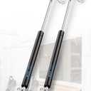 ARANA Gas Struts 17 inch 55LB Gas Shocks Spring, 17" 245N Gas Props Lift Support with Mounting Bracket for Heavy Duty Lid RV Bed Hatch Trap Door Box Lid, 2 PCS