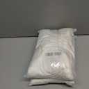 2 x Tosleo Halloween Throw Pillow Covers 12x20 inch Set of 2 White Sequin Embroidery Pumpkins Pillow Cases Thanksgiving Home Party Pumpkin Fall Decor Plush Pillowcases Cushion Covers