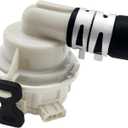 ABQ73503002 ABQ73503004 Dishwasher Drain Pump Assembly Compatible with LG Dishwasher, ABQ73503004 ABQ73503002 Drain Hose Pump, Included Case Assembly -10 Year