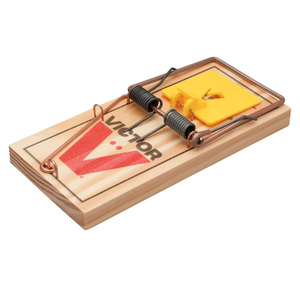 Protect HOME Rat Trap Classic, Classic Wooden Trap for Effective and Non-Toxic Rat Control, 1 Piece