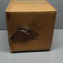 Home-Complete 4.75 Gallon Black Ash Bucket with Lid and Shovel-Essential Tools for Fireplaces, Fire Pits, Wood Burning Stoves-Hearth Accessories