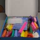 ifergoo Air Dry Clay, 35 Colors Magic Foam DIY Molding Clay for Slime add ins & Slime Supplies, Easy to use, Great Gift for Kids