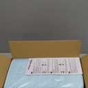 Amazon Basics Dog and Puppy Pee Pads, 5-Layer Leak-Proof Super Absorbent, Quick-Dry Surface, Potty Training, Regular (22x22"), 100 Count, Blue & White