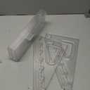 SUPVOX Clear Acrylic Display Organizer Tiered Stand for Medals Challenge Coins Action Figures Stylish Tabletop Riser for Collectibles Modern Design Capacity 2 Pack