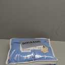 Anytime Home Curtains Blackout and Sheer Layered Solid Window Curtain Panel Pair with Grommet Top, 52Wx84L, Blue