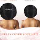 3Pcs Bonnets for Sleeping, Extra Satin Silk Bonnet for Sleeping Women with Tie Band for Curly Hair Jumbo Bonnet Braids
