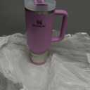STANLEY Quencher H2.0 Tumbler with Handle and Straw 40 oz | Flowstate 3-Position Lid | Cup Holder Compatible for Travel | Insulated Stainless Steel Cup | BPA-Free | Lilac