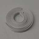 TMH Metal Door Weather Stripping Door Seal Strip - Magnetic Kerf Door Seal Kit, Full Set 36" x 84" - White Kerf Weather Stripping Door Seal.