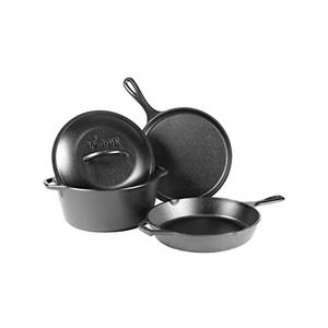 Lodge Cast Iron 4-Piece Cookware Set