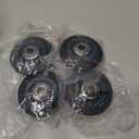 WPW10314173 W10314173 Dryer Drum Support Roller Kit Dryer Drum Rollers Replaces W10314171 8536973 8536974 AP6019303 PS11752609 Suitable for maytag kenmore whirlpool kitchenaid Dryers-4PCS