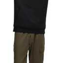 Airwalk mens Fleece Graphic Hoodie, Black, Small