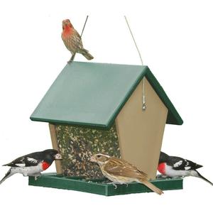 Songbird Essentials SERUBHF75 Recycled Plastic Large Hopper Feeder