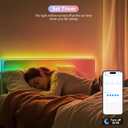 PAUTIX RGB Smart IC COB LED Strip Light Addressable 32.8ft/10m,UL-Listed 24V Color Flowing Strip Light Multicolor Flexible Tape Lights with APP Control/Music Mode,for TV,Bedroom,Party DIY Decoration