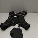 ZELUS Weighted Vest, 6lb/8lb/12lb/16lb/20lb/25lb/30lb Weight Vest with Reflective Stripe for Workout, Strength Training, Running, Fitness, Muscle Building, Weight Loss, Weightlifting (Black)