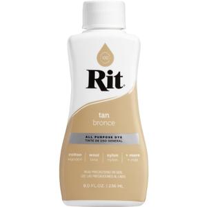 Rit All-Purpose Liquid Dye, Tan (8 oz.)
