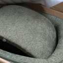 Upholstered Dining Chairs with Casters, Modern Barrel Side Armchair with Rollers for Dining Room, Bedroom, Kitchen, Reading Room, Green, Set of 2 (2 PCS - Assembly Required)