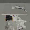 LED Drawing Board, Class Valentines Day Gifts for Kids Toys, 17" Light Up Acrylic Dry Erase Led Note Board with Colors, Doodle Glow Board, Magic Drawing Tablet as Birthday Gifts for Girls Boys (14"W x 10"H)