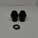MAYGO 2'' PVC pool pump fitting coupling2'' NPT Slip Union Pool Pump Slip Union Socket Joint Adapter Connector 2 Pcs