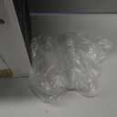 FOCUSLINE 24 Pack 9 Oz Clear Plastic Champagne Flutes, Stemless Plastic Champagne Glasses Clear, Heavy Duty Toasting Glasses, Shatterproof and Disposable Cups Perfect For Any Party