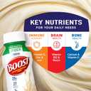 BOOST High Protein with Fiber Ready to Drink Complete Nutritional Drink, Very Vanilla, 8 fl oz Bottle, 24 Pack (EXP 05/12/27)